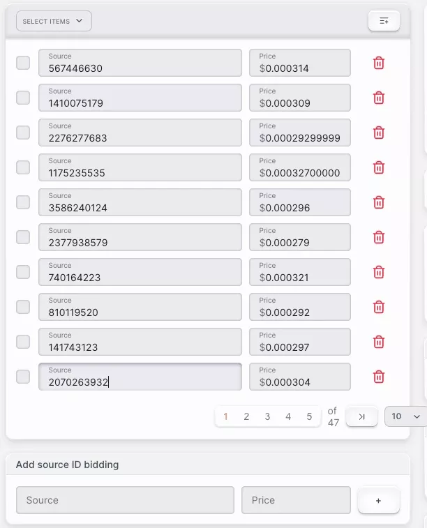 adult traffic source bidding